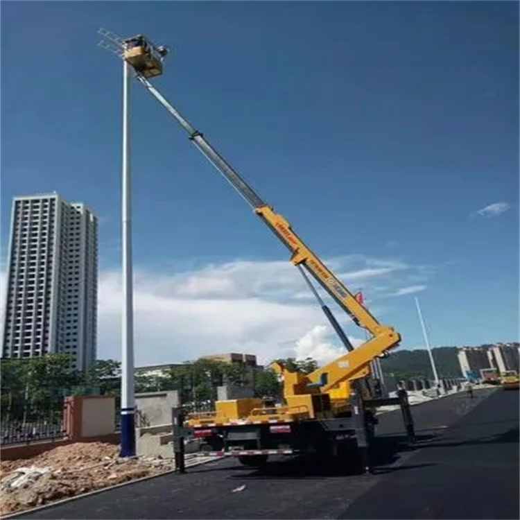 邓州维修路灯的曲臂升降车出租